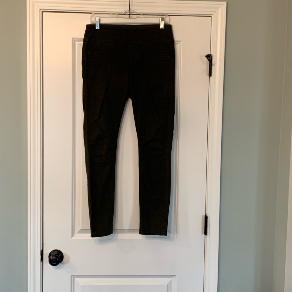 Rock & Republic Dark Green Skinny Pants